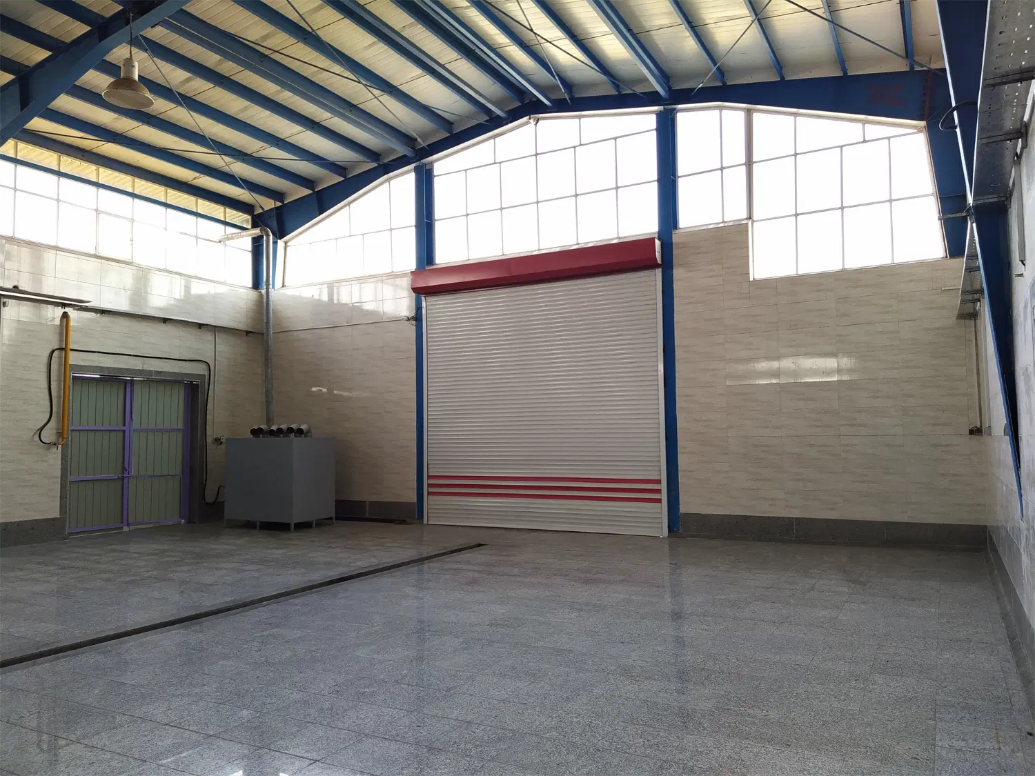 فروش کارخانه فول بهداشتی شهرک سلیمی سوله سالن