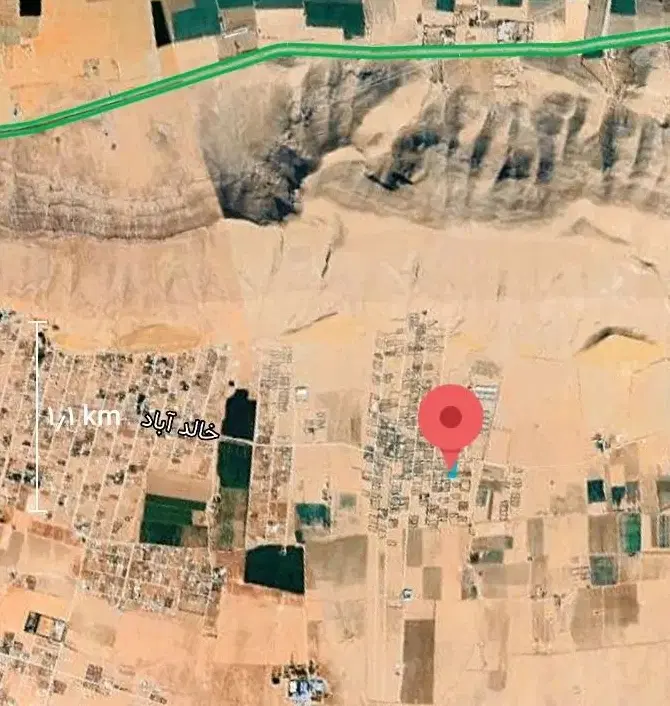 زمین باغ شهری خالداباد