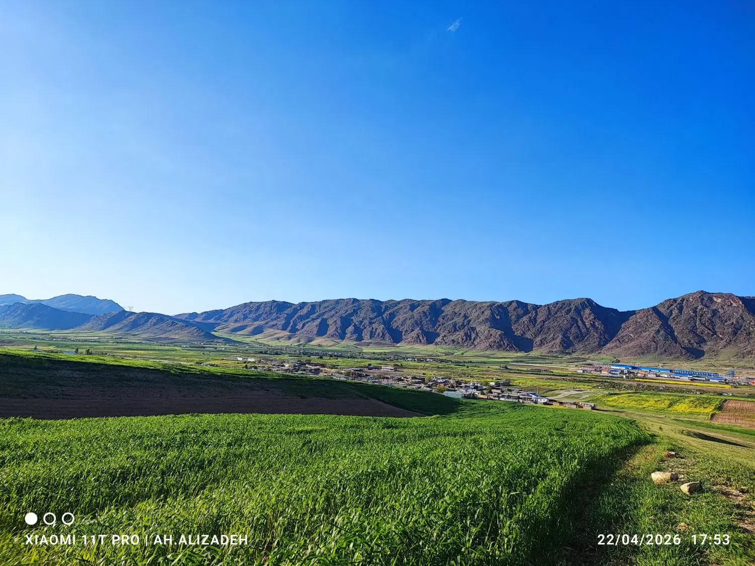 فروش زمین مسکونی طرح هادی کمالوند روستای سرچاه