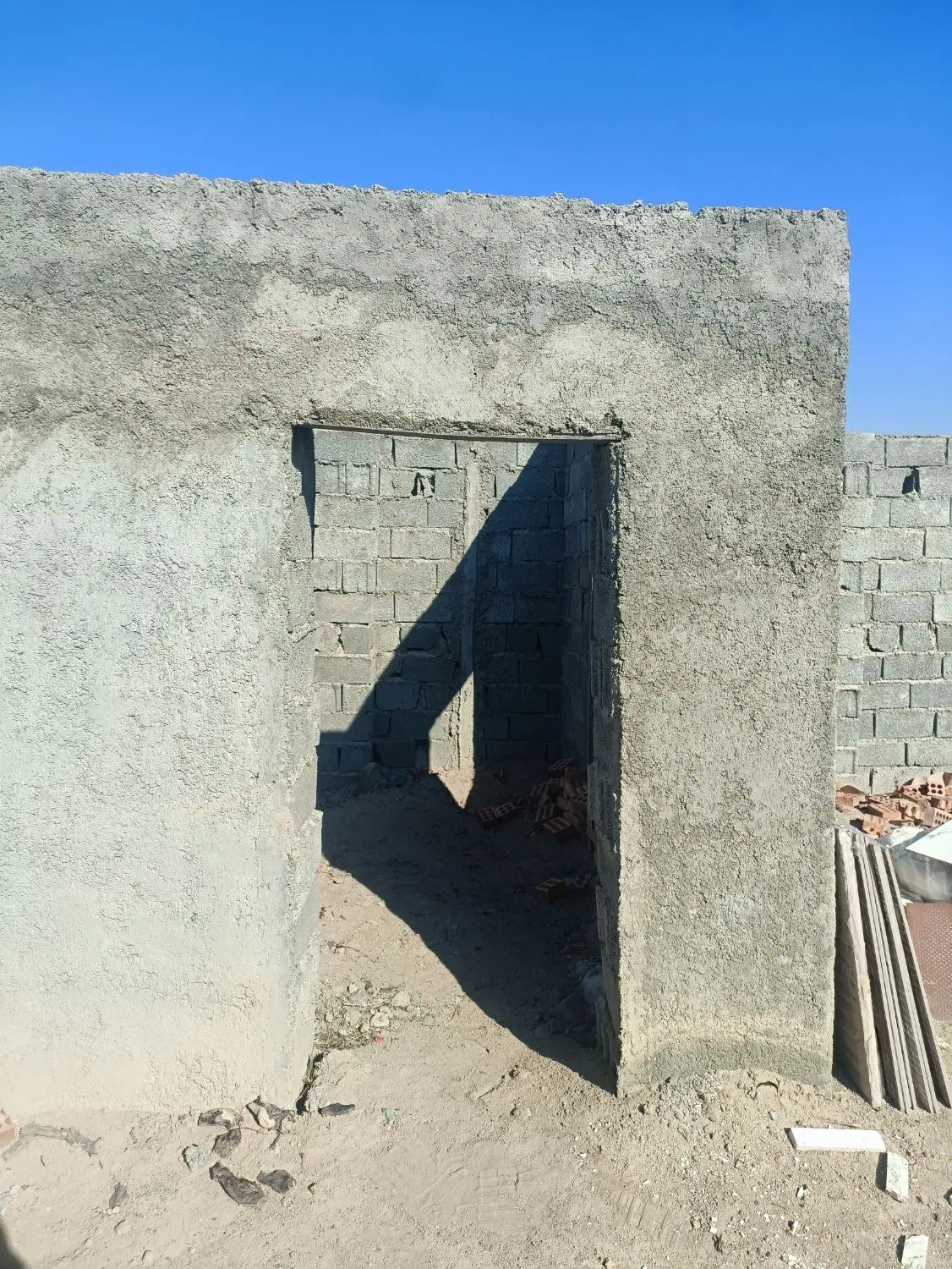 تهاتر باغچه چهار دیواری با واحد
