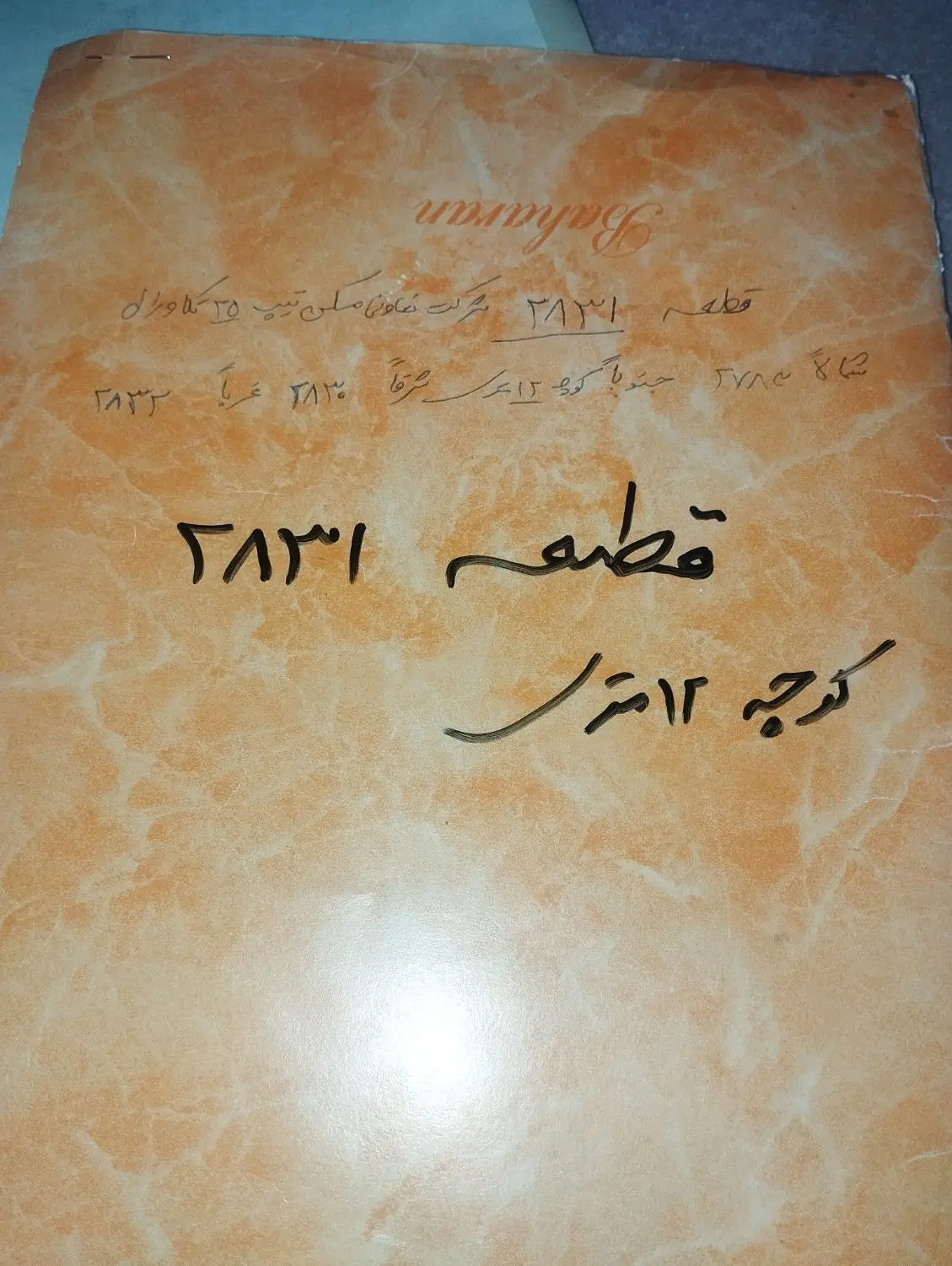زمین تکاوران واقع درگلمان کوچه 12متری می باشد 200م
