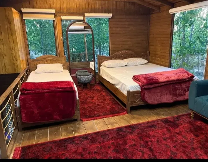 برای اولین بار خانه از جنس چوب __ویلا