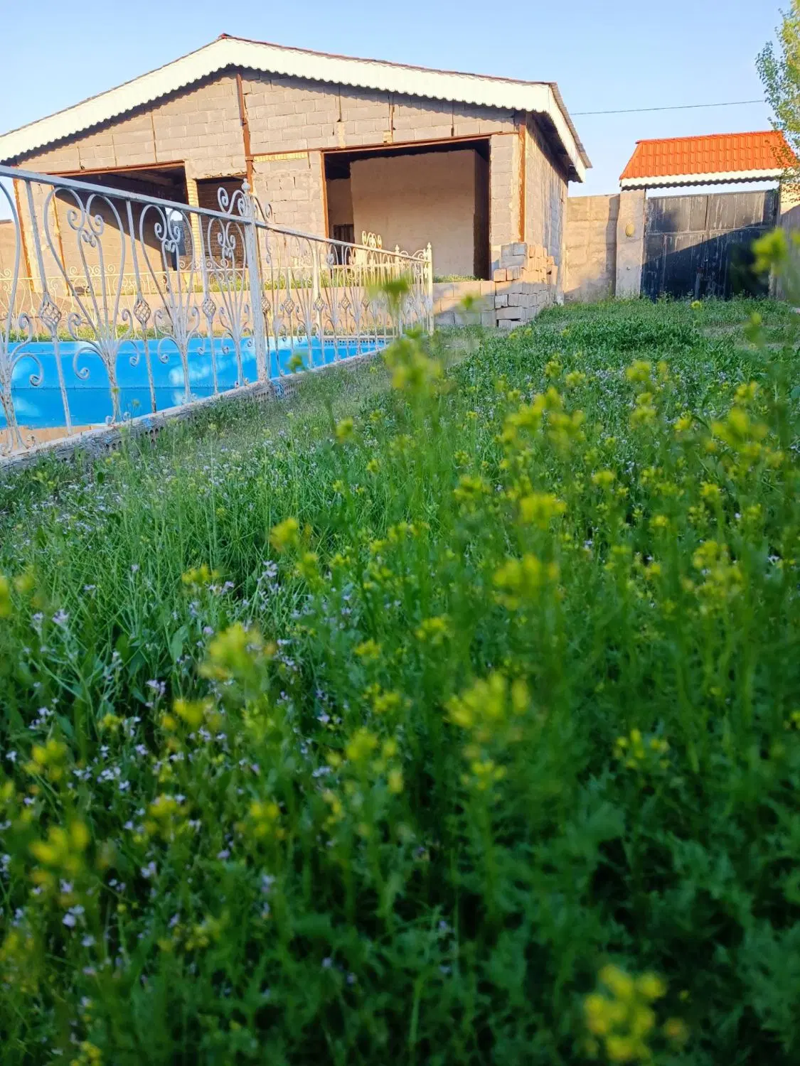 باغ ویلا  عسگریه 12)لاله1  ملکی کنتور گاز وصل