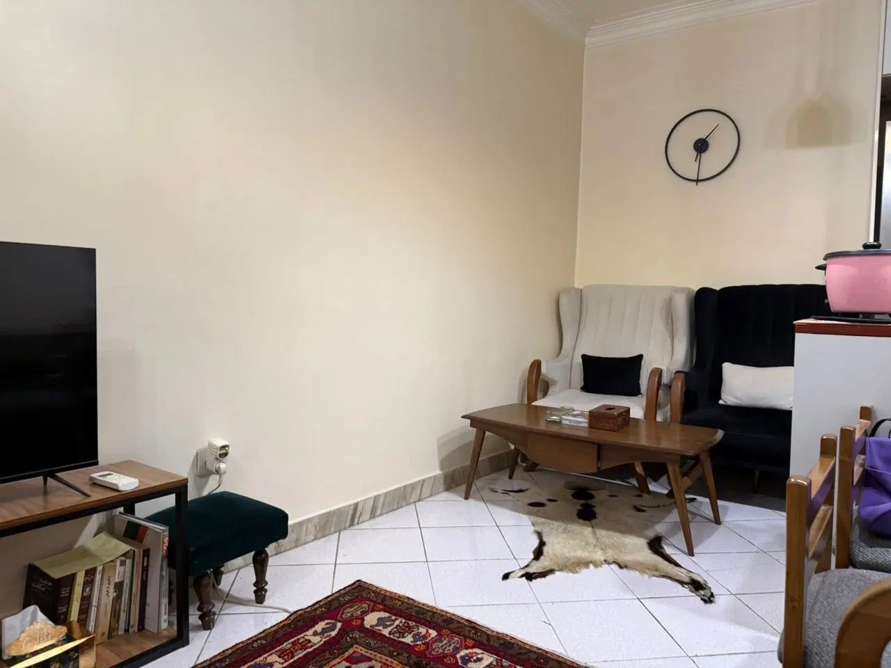 ۴۳ متر کلیم کاشانی با پارکینگ_ وام آماده انتقال