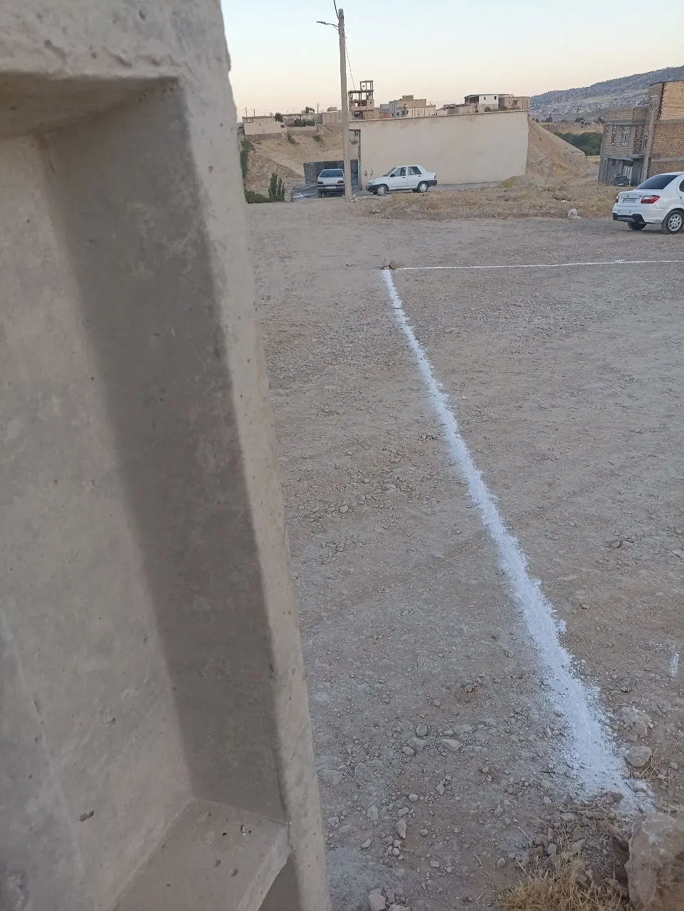 زمین _۲۰۶متر_سه بر