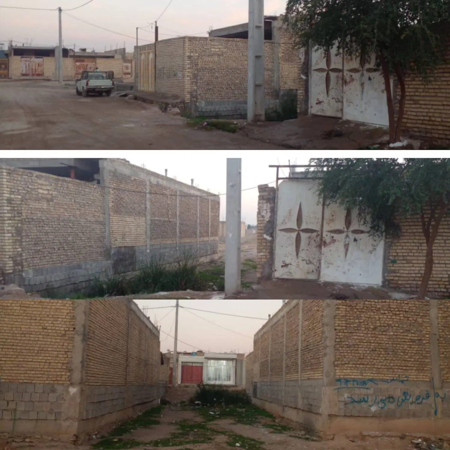 زمین 140متری پیام نور