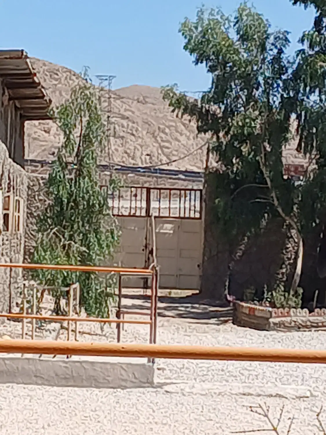 سوله و زمین و باکس اسب