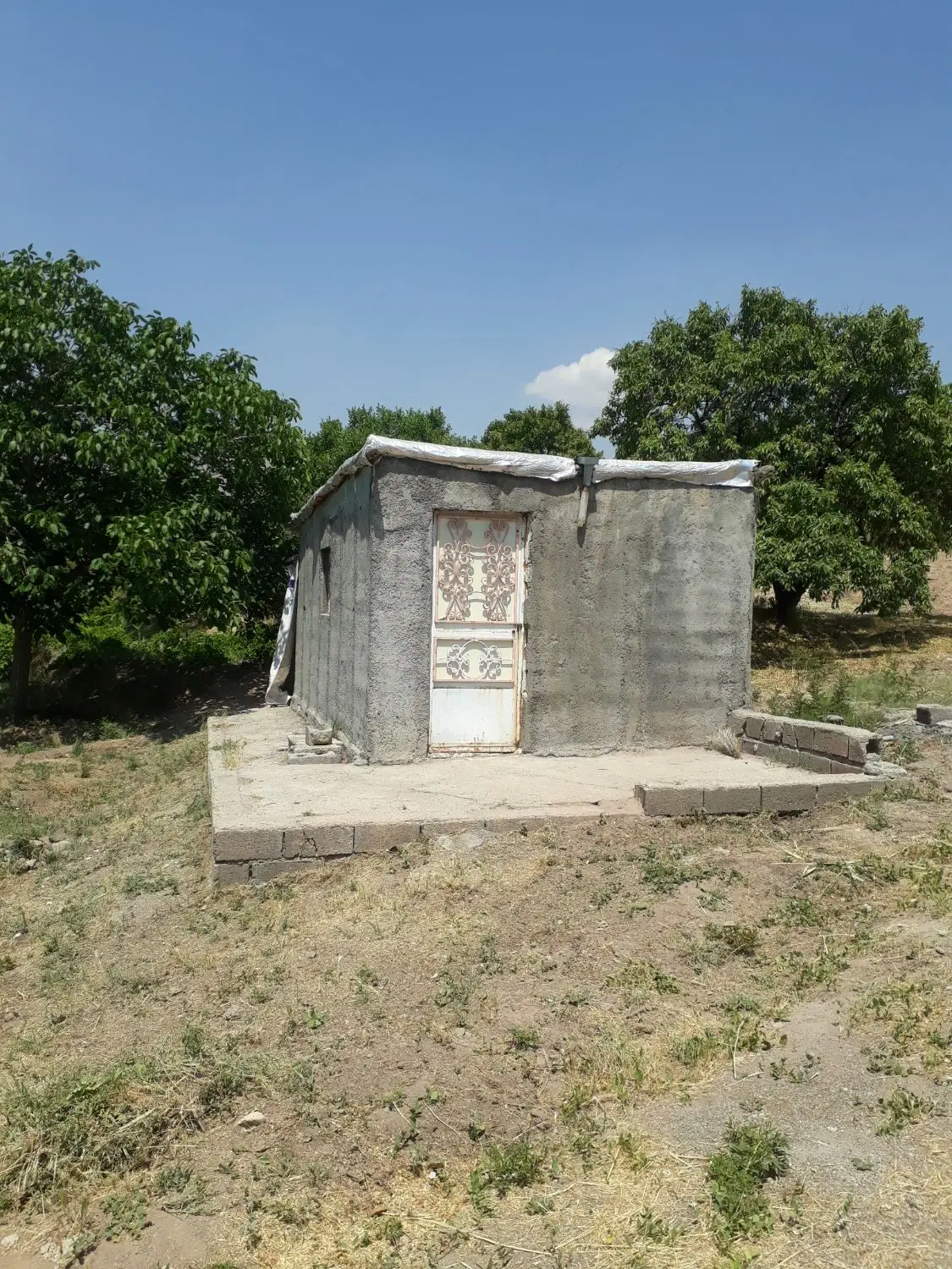 باغ ۱۵۰۰۰متری با درختان کهنه وآب