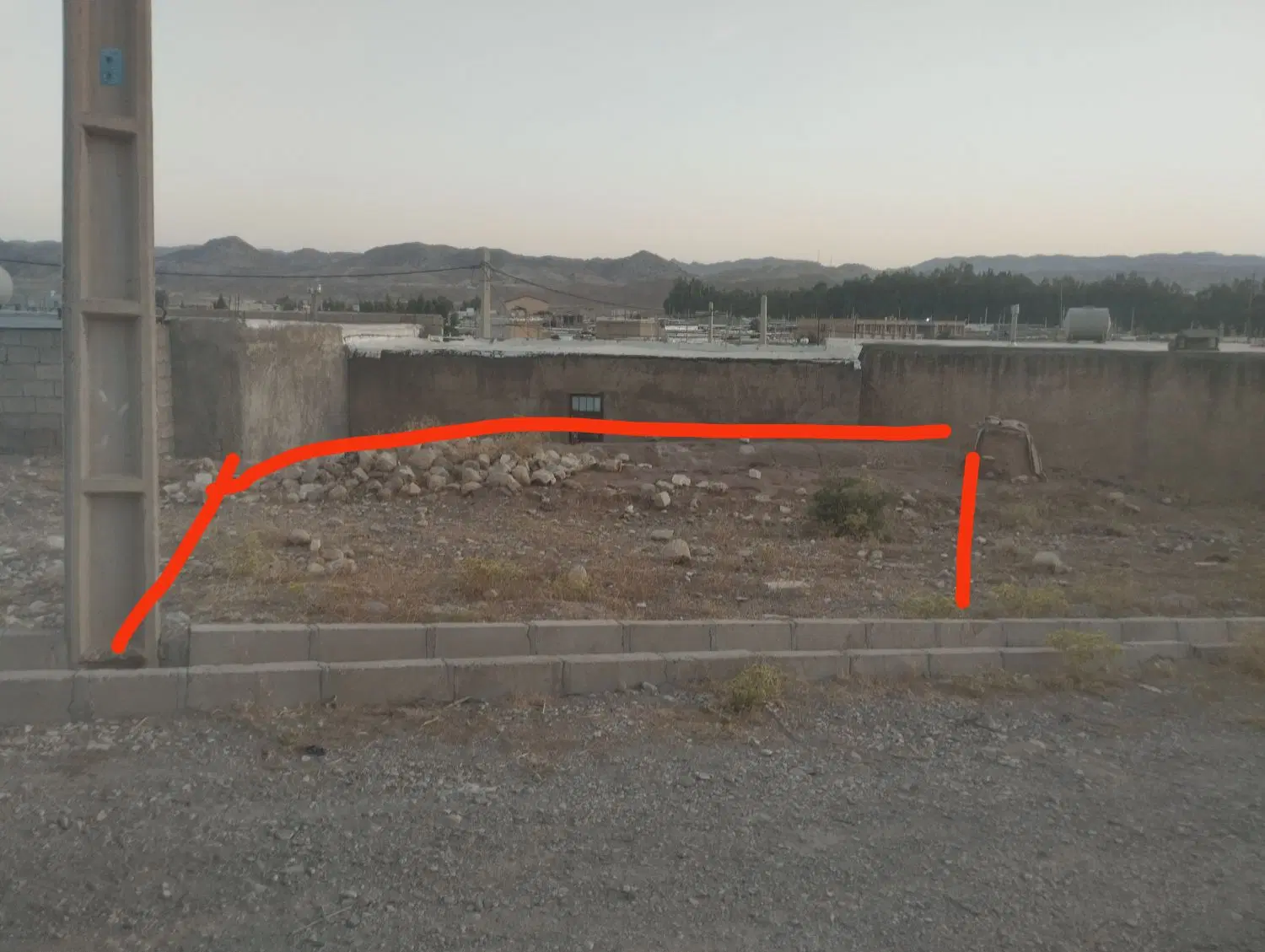 فروش زمین مسکونی به متراژ۱۱۰متر