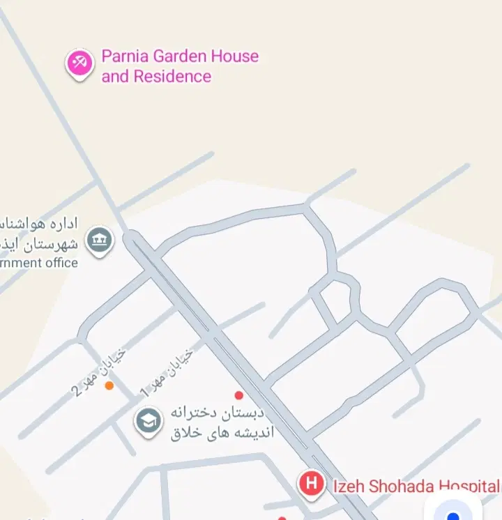 فروش زمین روبروی مسکن مهر بیمارستان