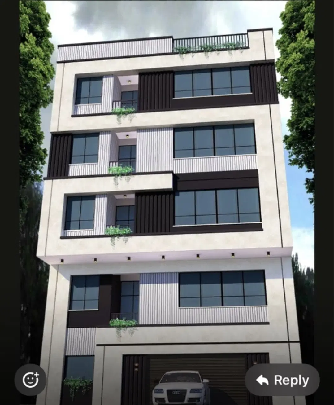 آپارتمان متراژ ۱۱۰ روبه آفتاب کمالشهر سندار