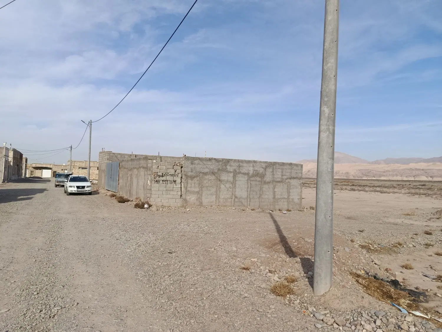 فروش زمین دو نبش شمالی