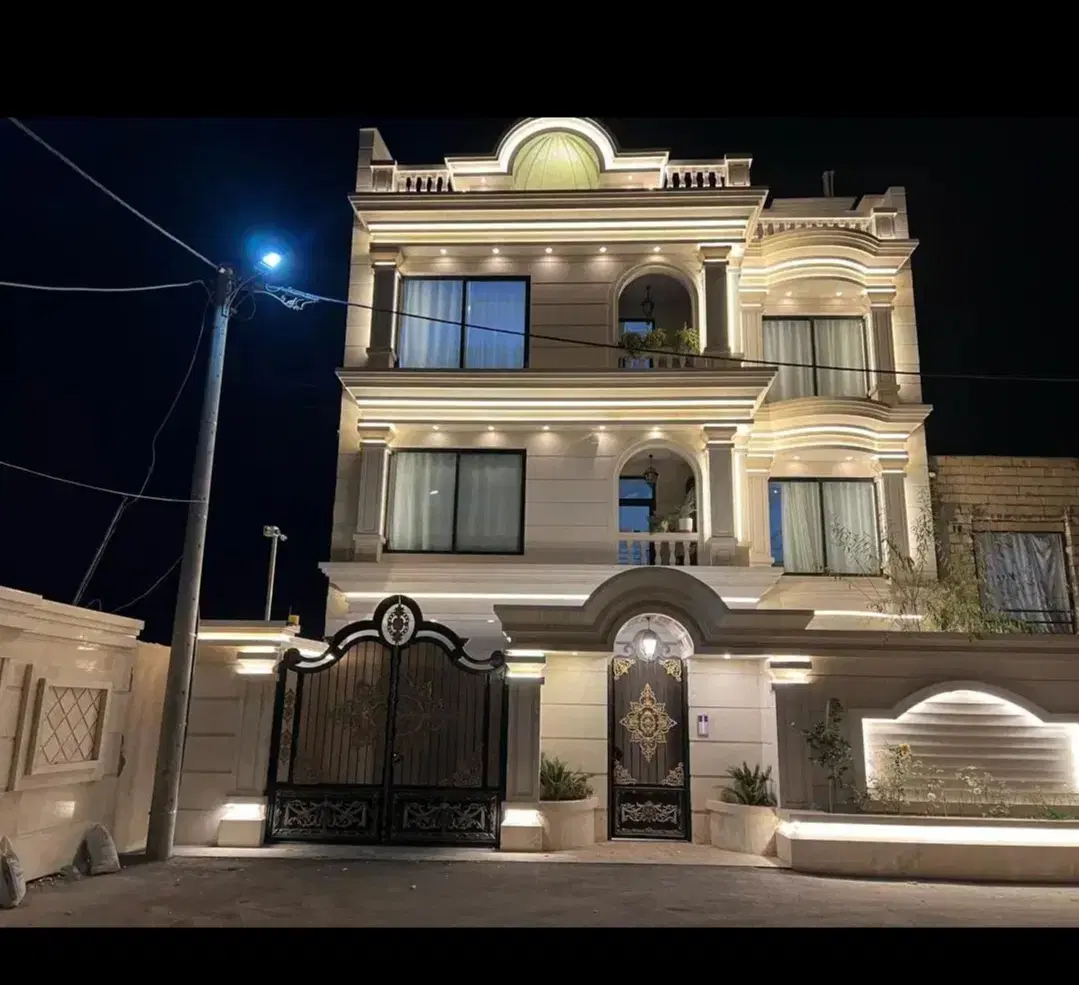منزل 3طبقه تازه ساز تکمیل فوق‌العاده لاکچری