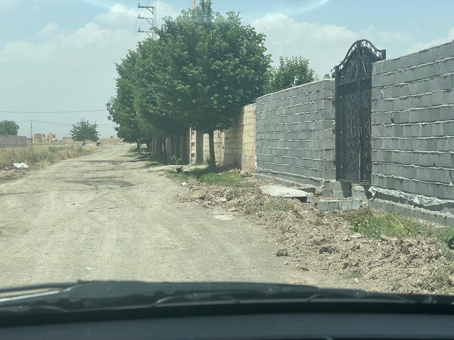 زمین با موقعیت عالی داخل بافت روستای مسگران