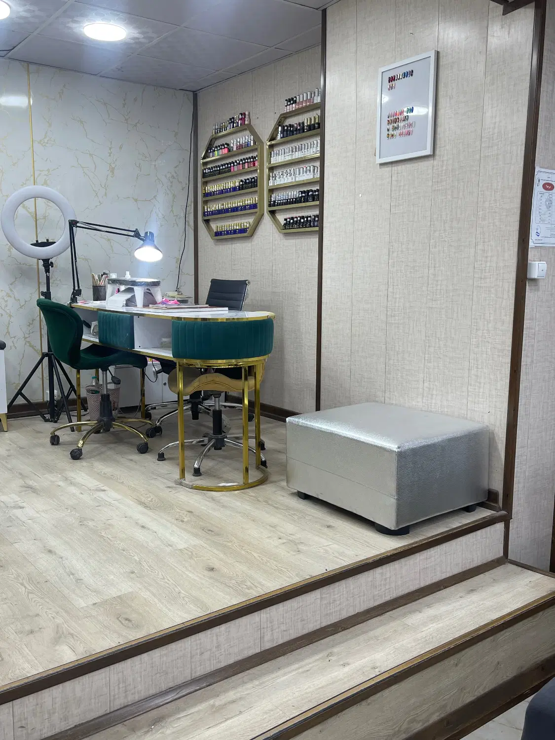 اجاره میز ناخن صندلی اصلاح صندلی کوپ کاشت مژه