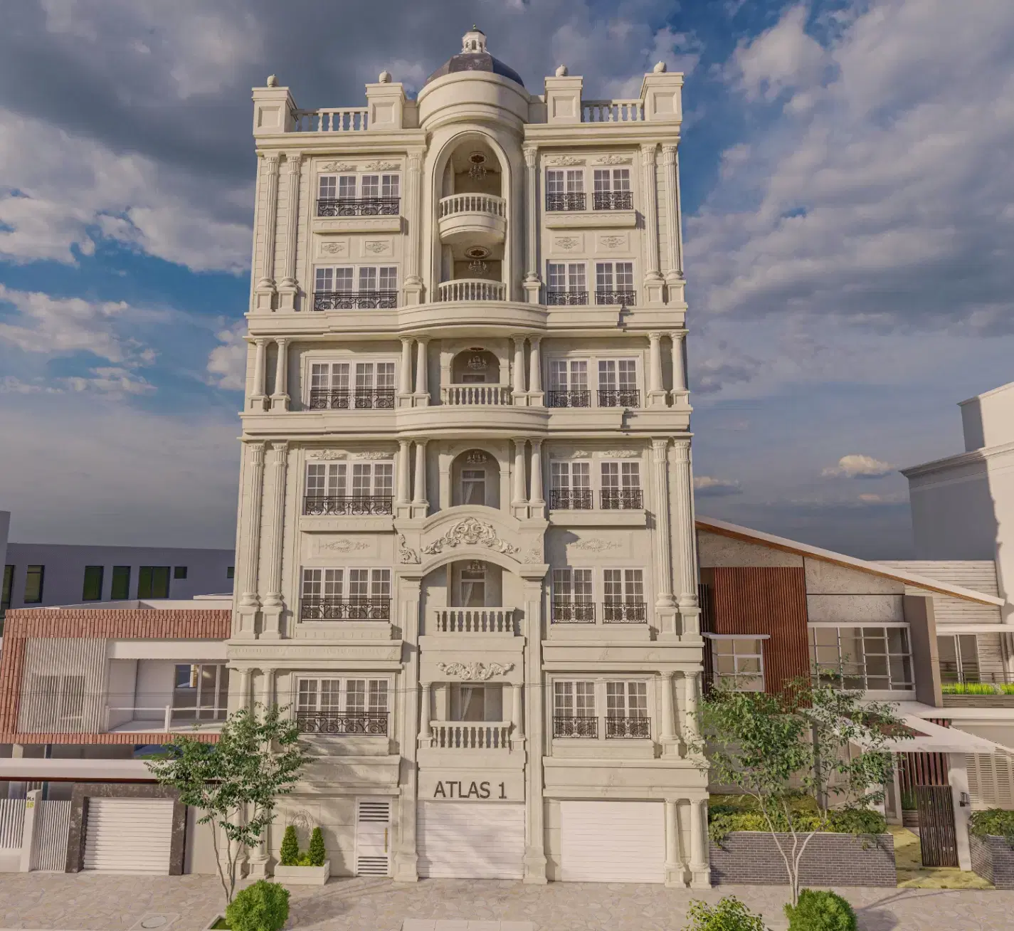 تاپ برند ساختمانی شهر گنبد اطلس سازه