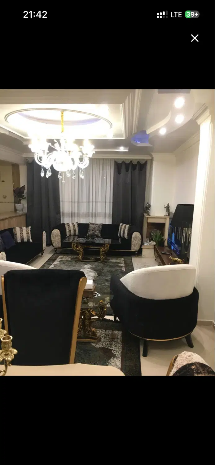 ۸۴متر_فول‌امکانات‌سالن‌پرده‌خور(طوقانی)