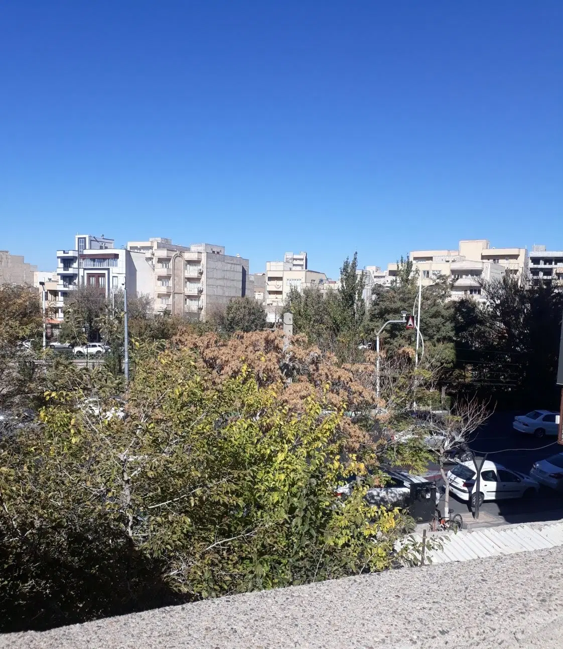 حیاط در چایکنار طباطبابی