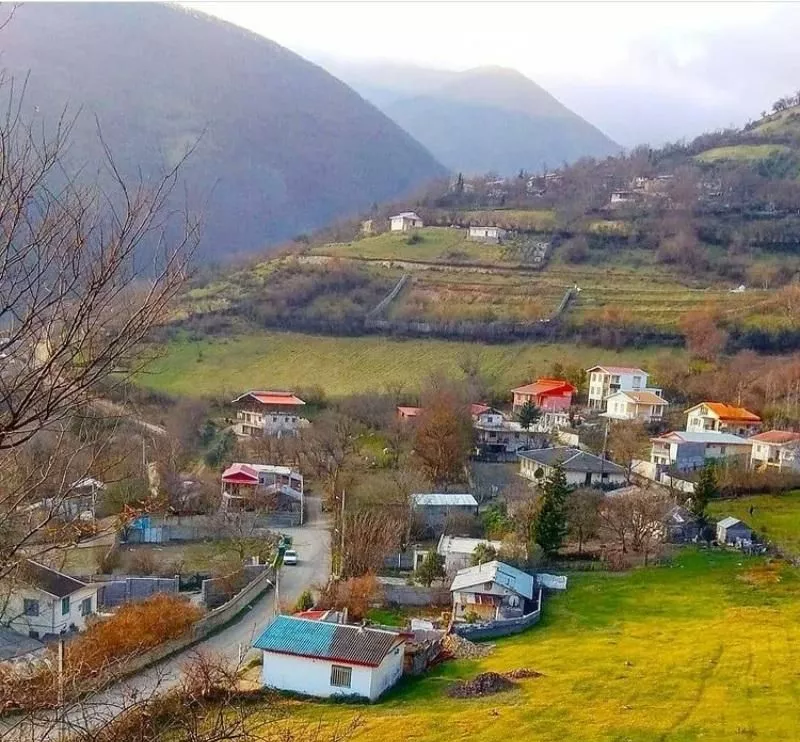 زمین با زیباترین منظره(گیلان) نزدیک ترین تا تهران