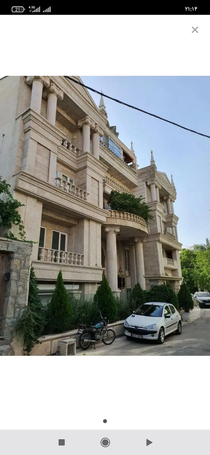 ۳خواب ۴طبقه فوق لوکس کلید نخورده