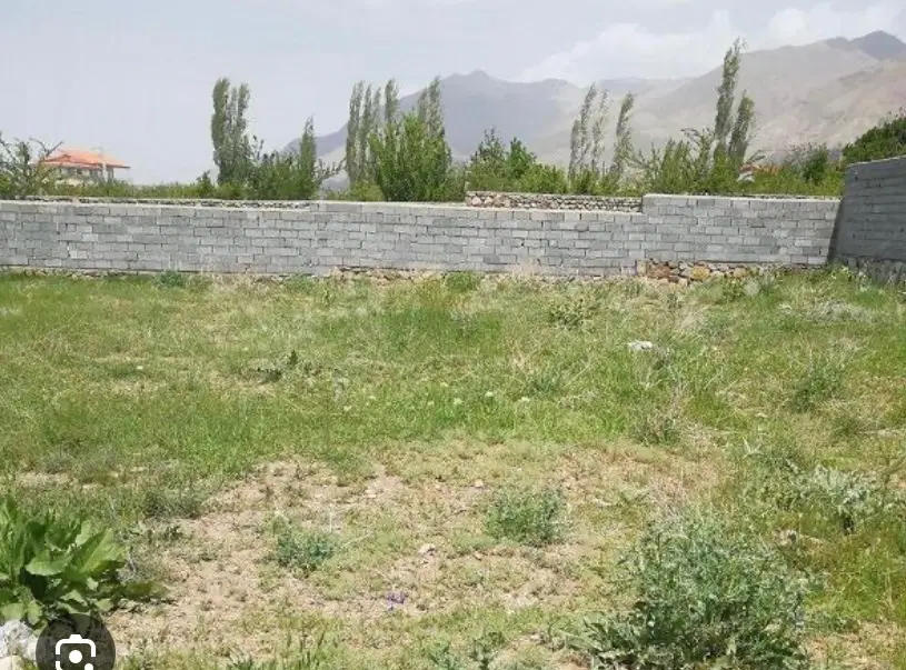ده من زمین موقعیت عالی برای باغ کنار جاده صنوبر