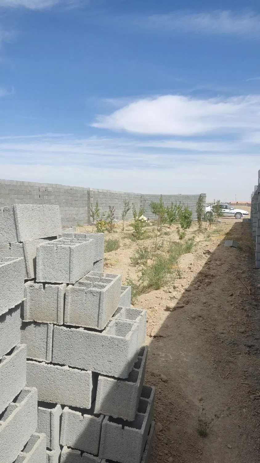 باغ چهار دیواری با درختان میوه