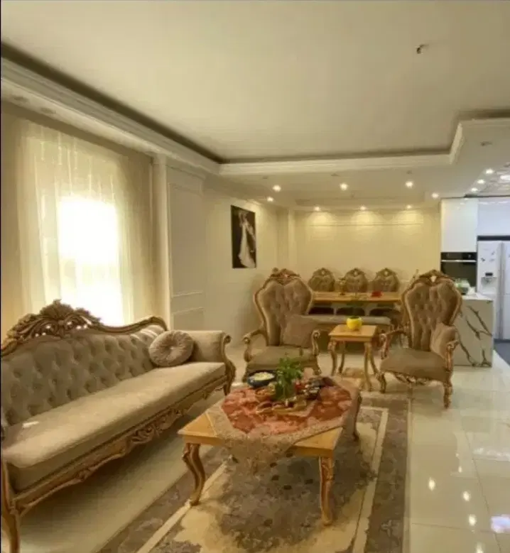 شهرزیبا_بلوار تعاون۶۶متر_نما تراورتن_تک واحدی
