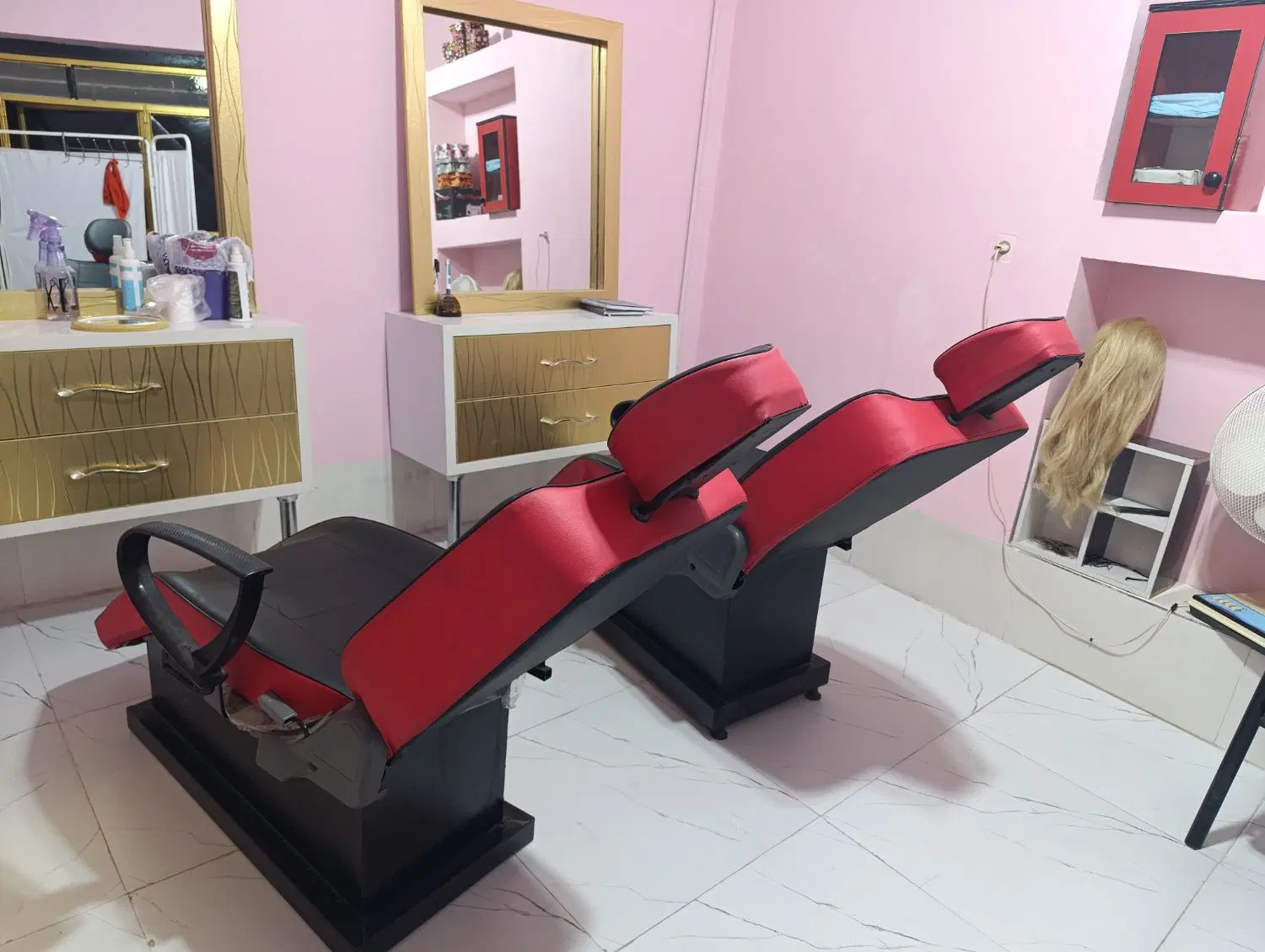 اجاره آرایشگاه زنانه با وسایل