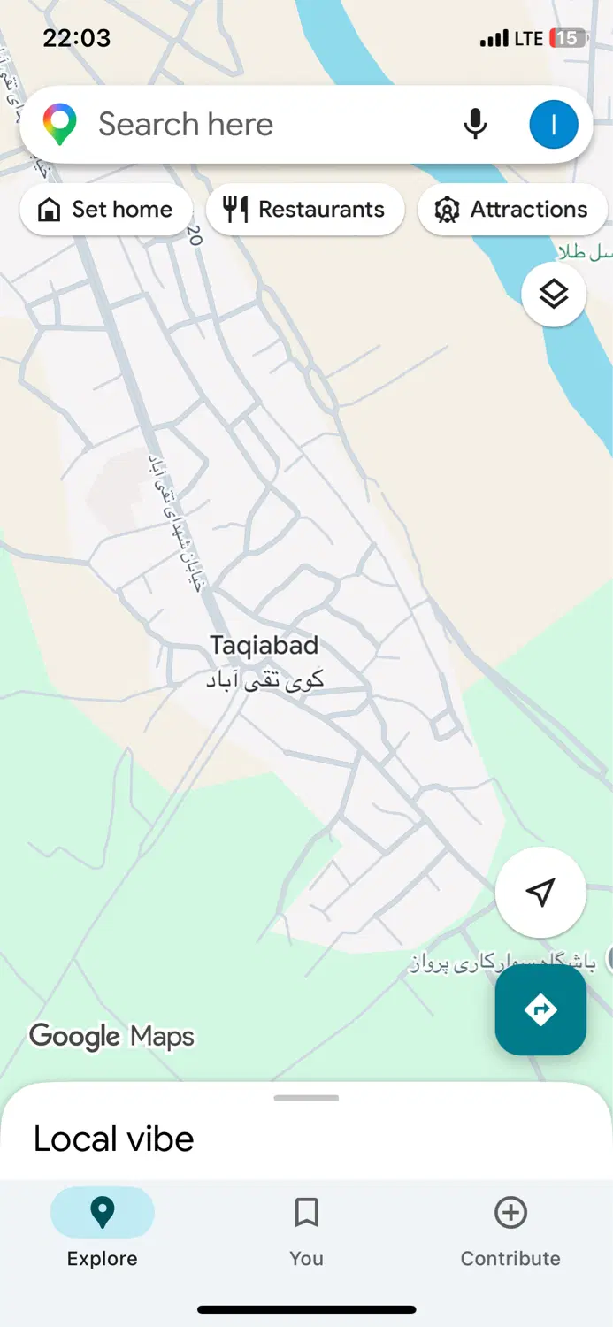 زمین مسکونی ۱۵۰ متر تقی اباد