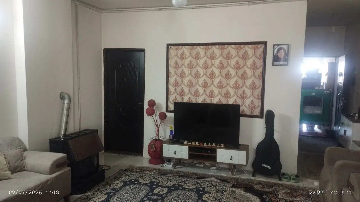 آپارتمان ۷۵ متری با حیاط بزرگ