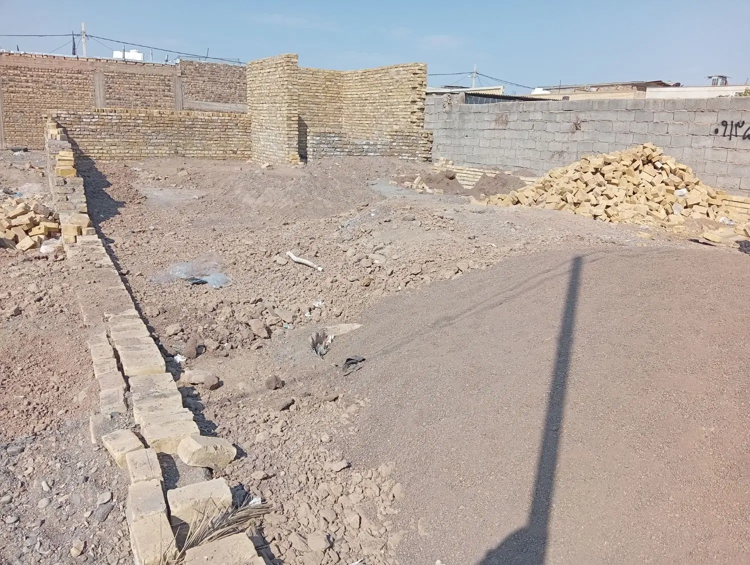 زمین فروشی.شهرک‌عباس‌ابادحاجی