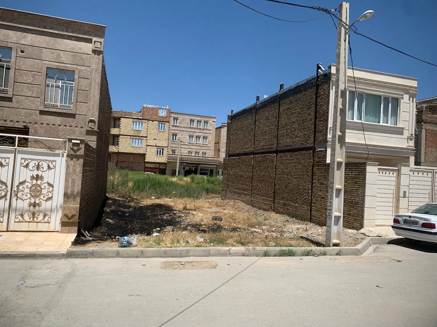 زمین ۲۰۰ متری جاده انهر زمین های استانداری
