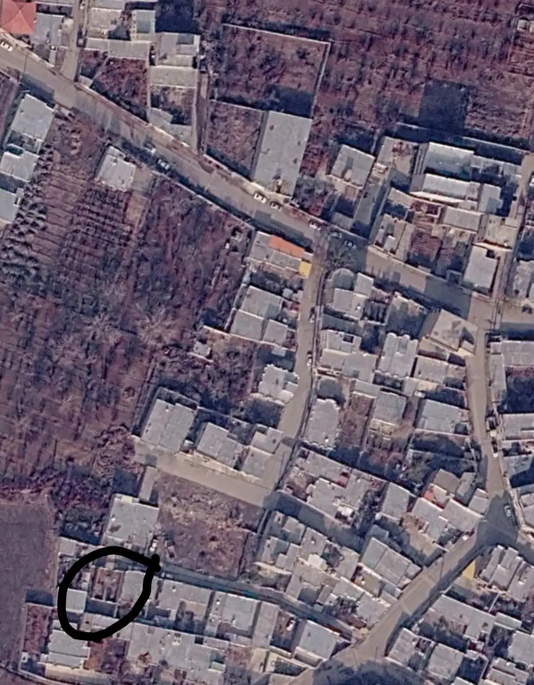زمین داخل ساخت