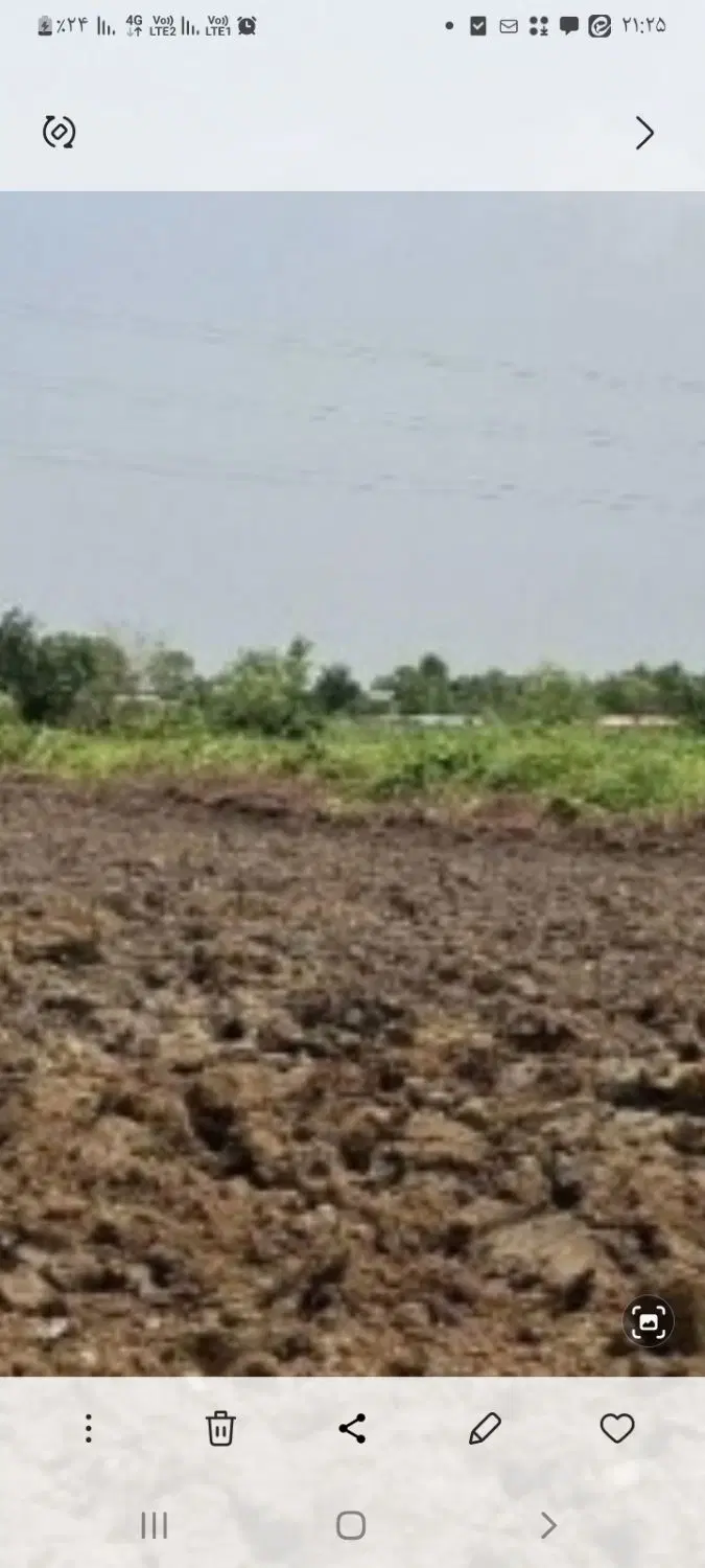 زمین  به مساحت ۵۰۰ مترباویو عالی
