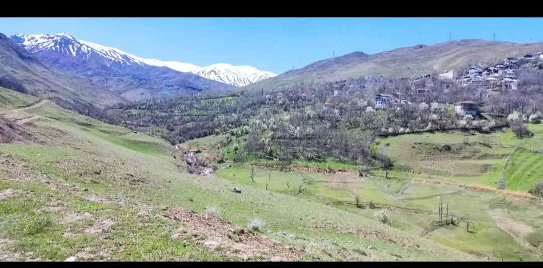 زمین کشاورزی طالقان روستای وشته