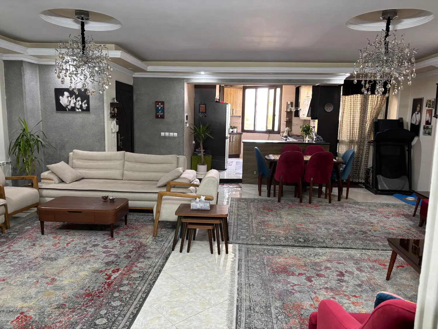 اپارتمان ۱۰۴ متر دو خواب شهرک ازادی