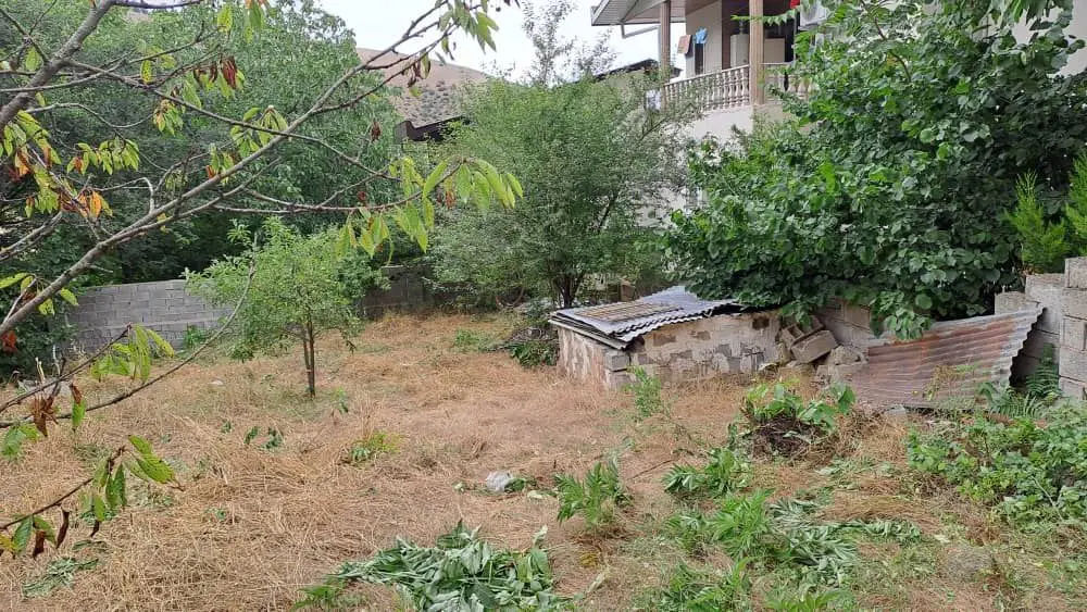 ۴۴۲متر زمین پردنگون جاده مرزن آباد کلاردشت