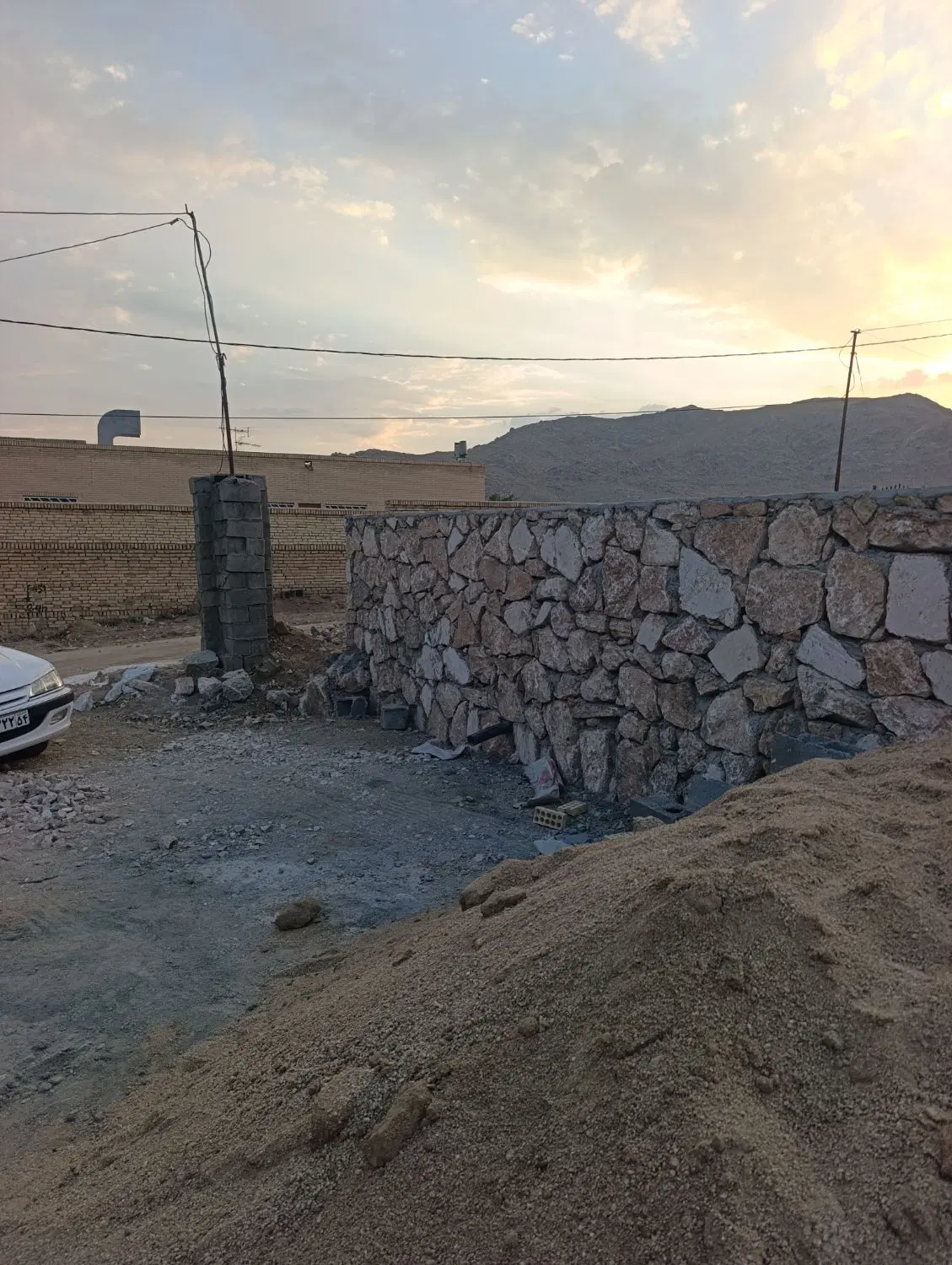 250متر درکوهستان یزد فرار از گرمای 48درجه تابستون
