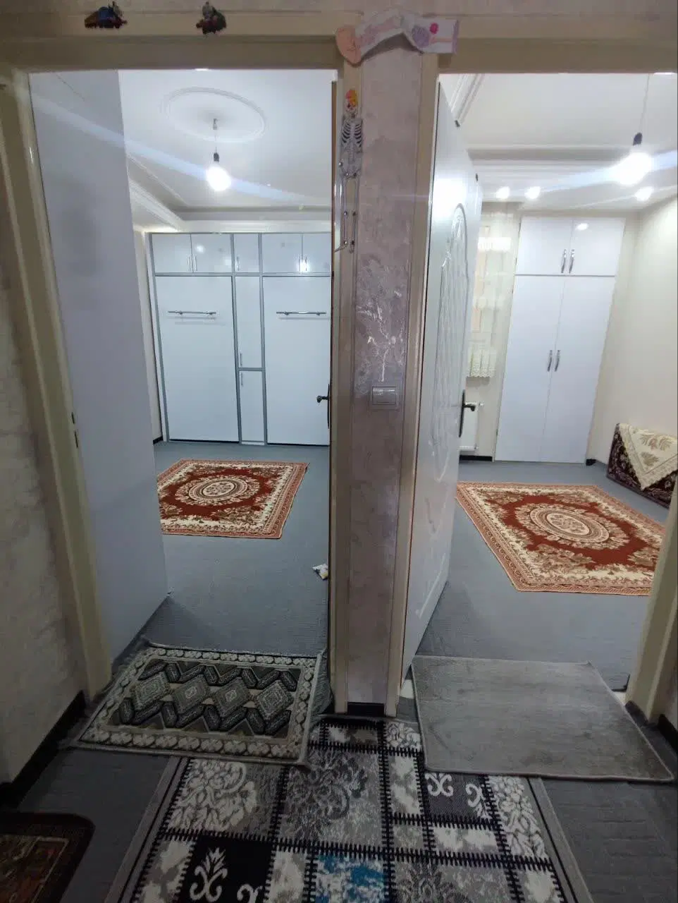 یک واحد آپارتمان ۹۰ متری دو خوابه دو واحدی