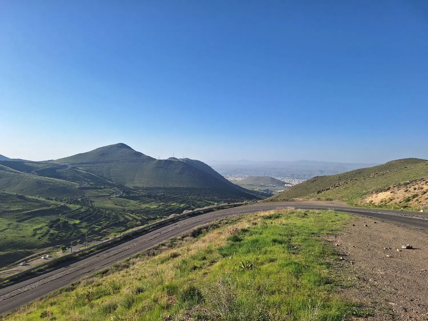 زمین بر کمربندی جنوبی زنجان