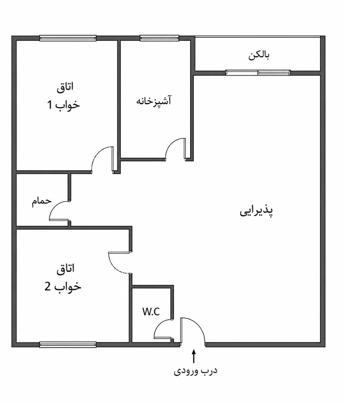 گوهردشت جنوبی رو به نما فول امکان