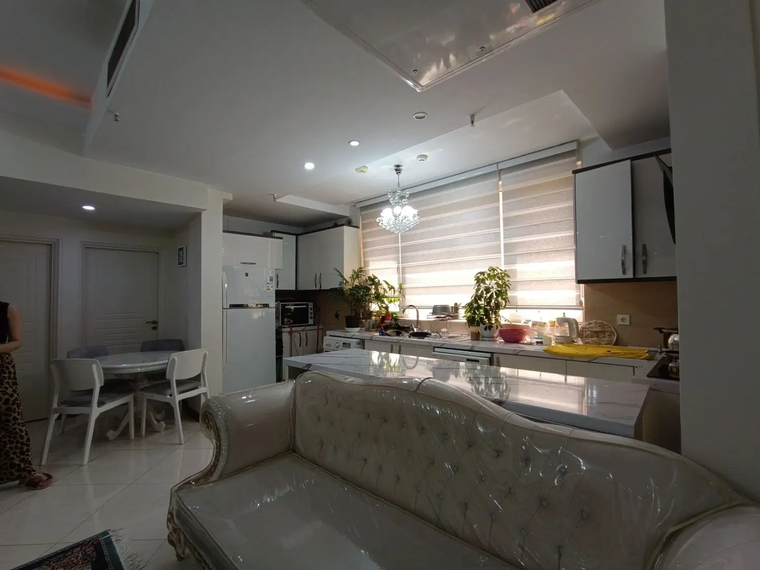 ۷۸ متر دو خوابه فول امکانات جنت آباد جنوبی