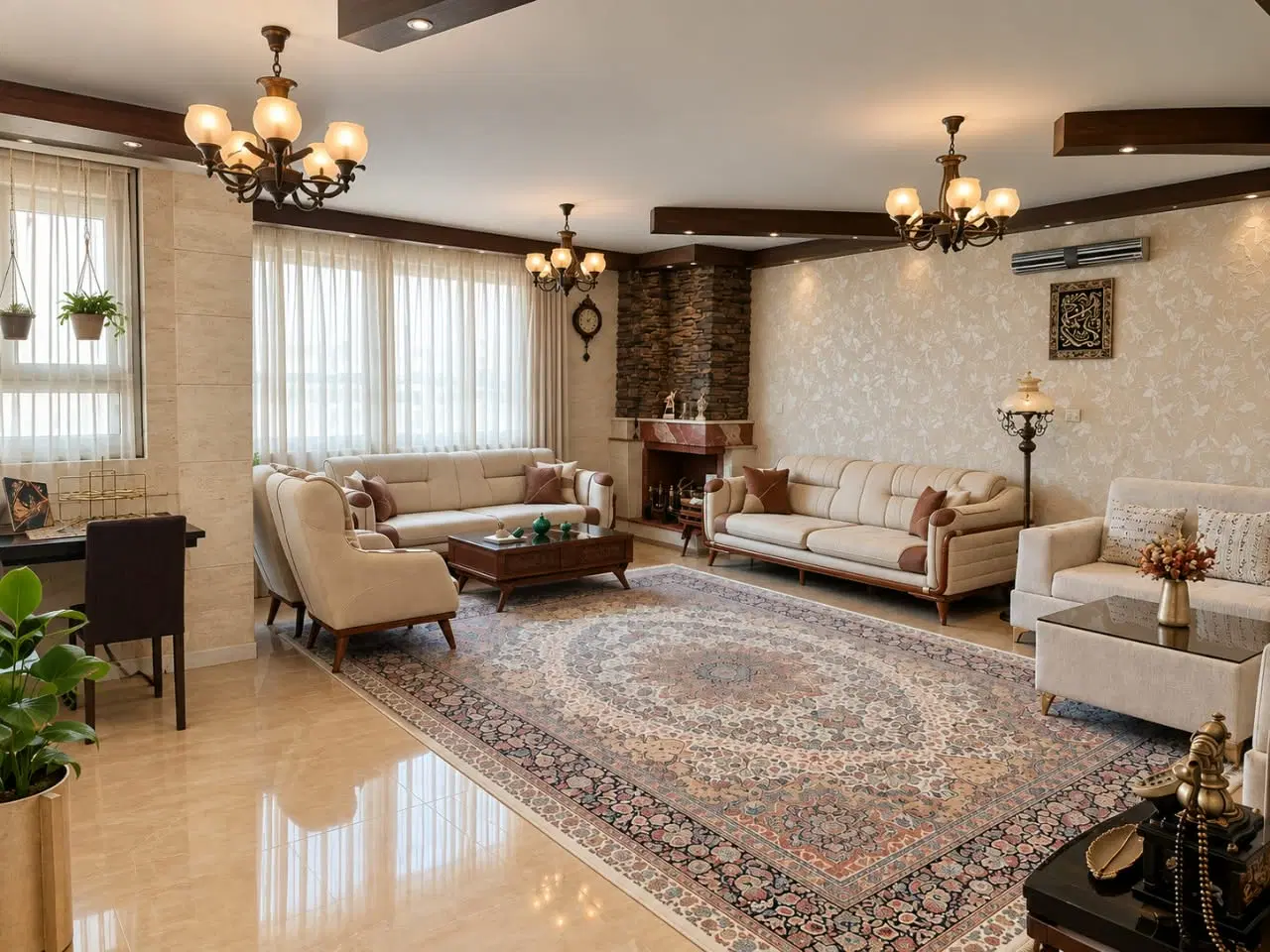 آپارتمان دو خوابه بزرگ و دلباز در همت جنوبی