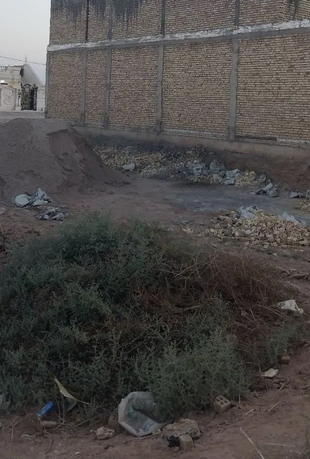 زمین حمیدیه کوی توحید شامآباد