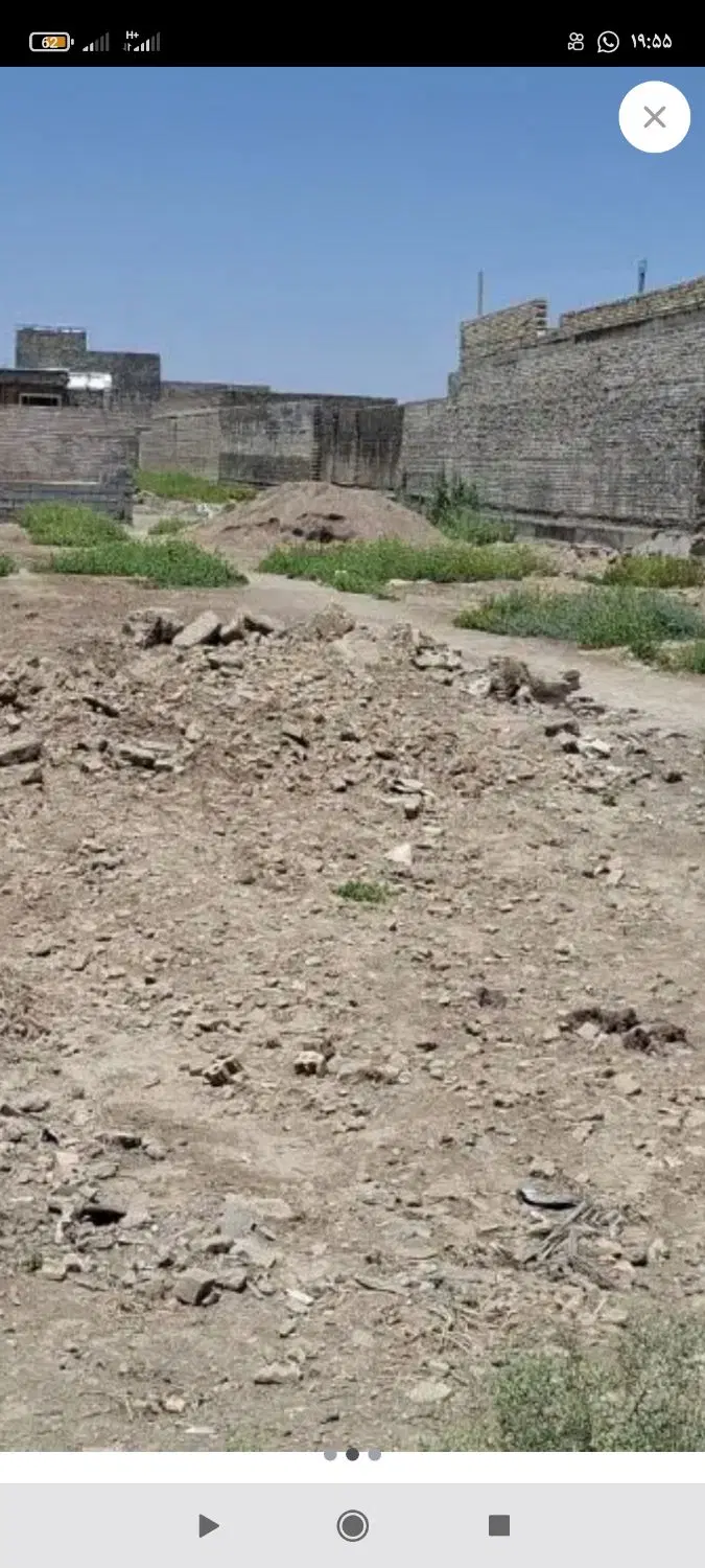 زمین مسکونی کوی ولایت سوسنگرد پشت CNG