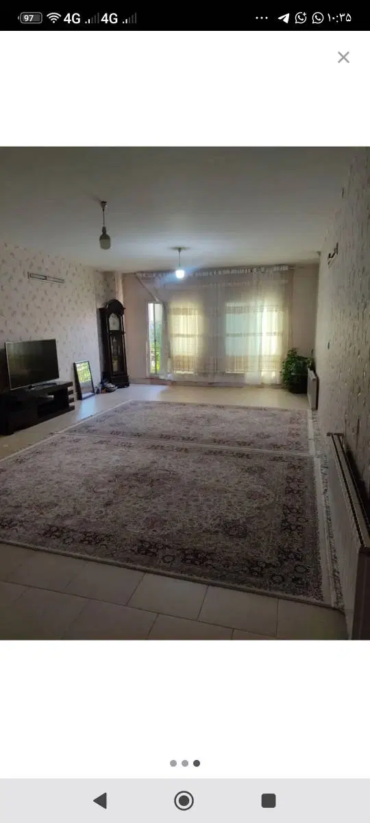 ۱۱۸ متر آپارتمان ۳ خوابه _ فاز ۴ پردیس _ اجاره