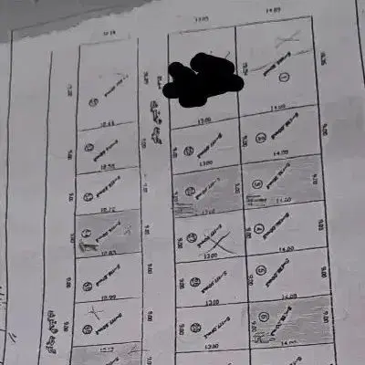 زمین فروشی  جلوی منبع اب دوشان