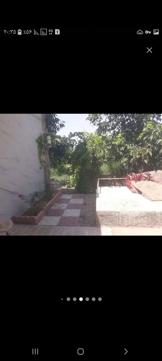 اجاره خانه باغ ایوان غرب دوراهی امامزاده سیدعبداله