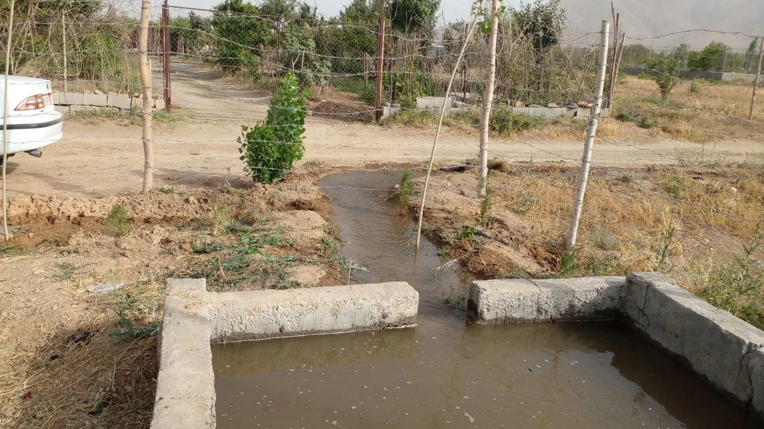 زمین ۸۰۰متری حسین آباد پایین قطب صنعتی