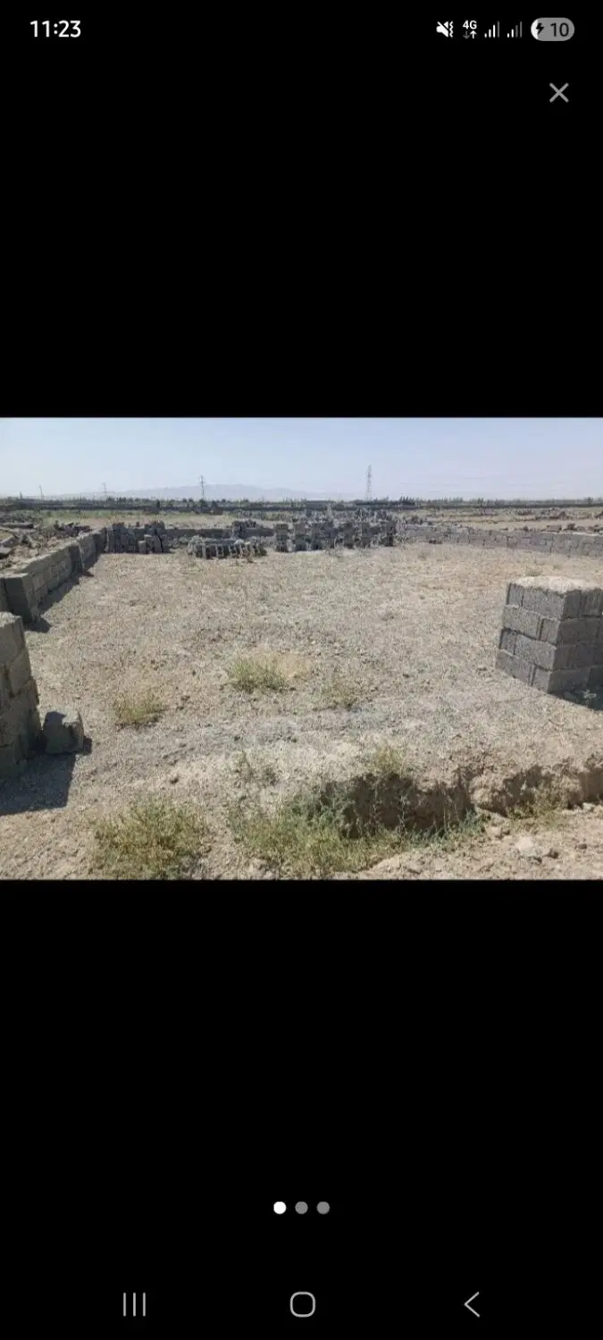 زمین باغچه تهراندشت کردان